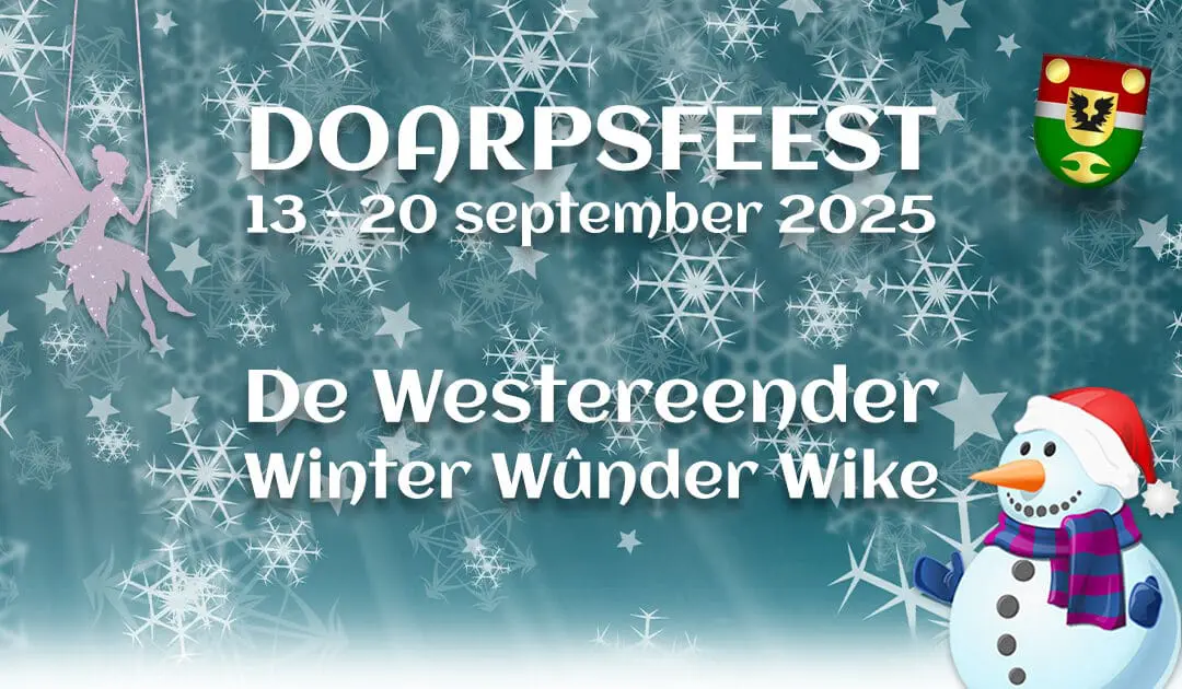 Doarpsfeest 2025 datum en thema