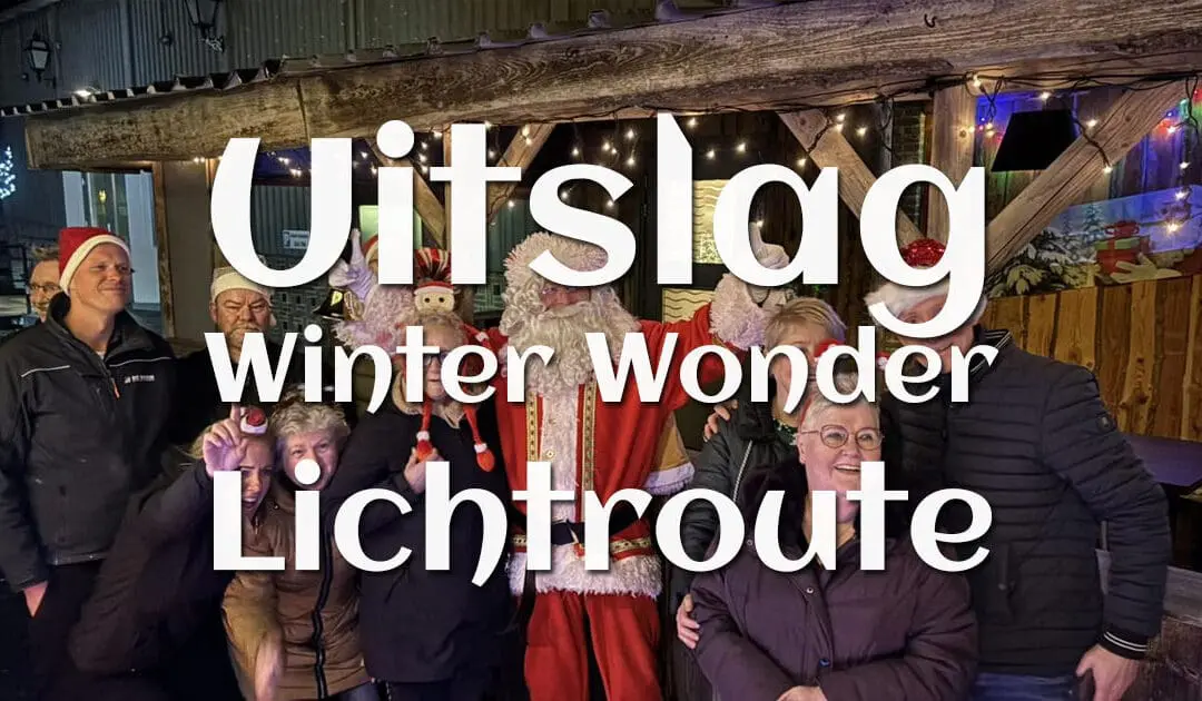 Uitslag Winter Wonder lichtroute 2024